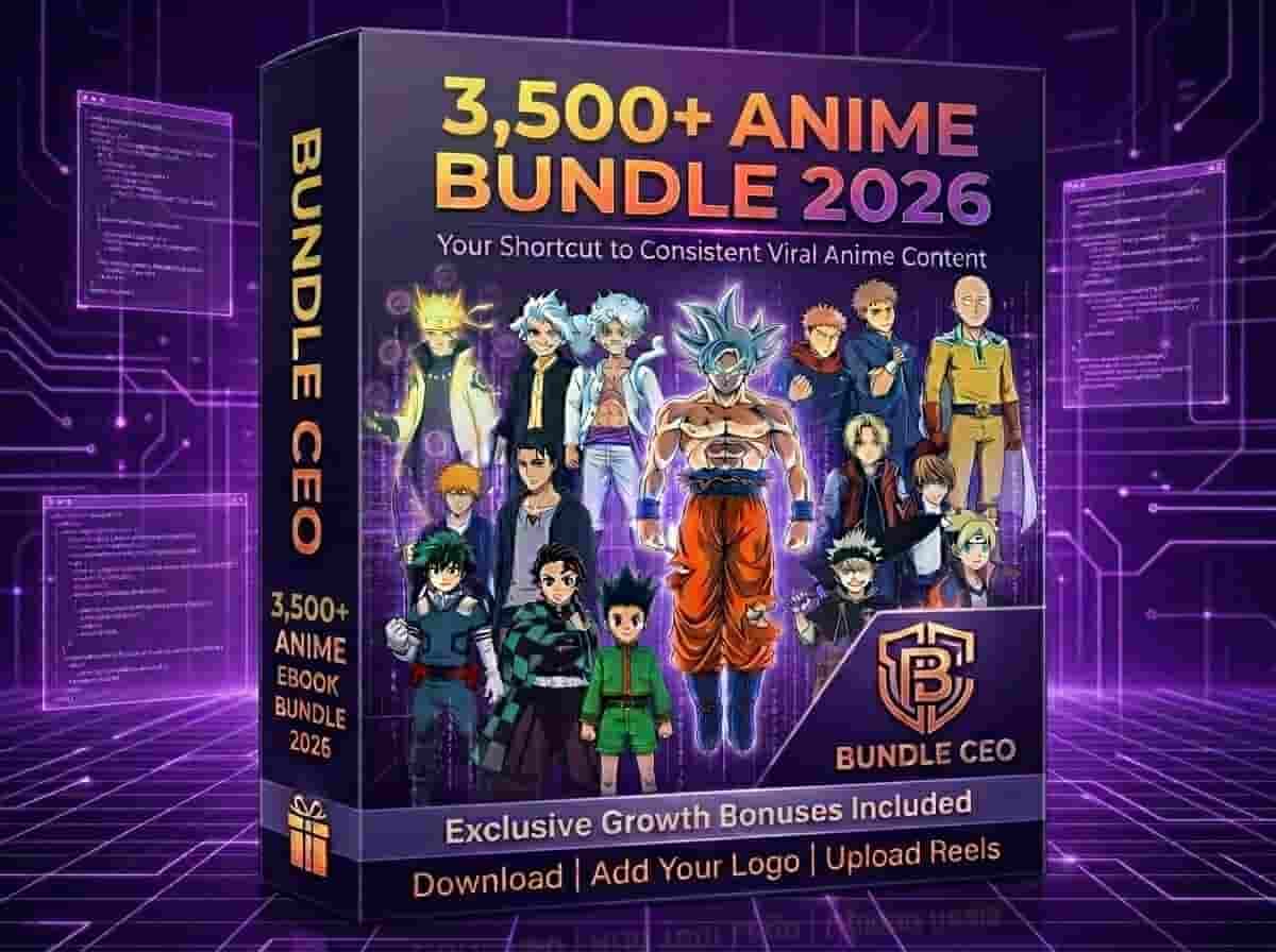 Anime Edits Reels Bundle  (3,500+ Videos)