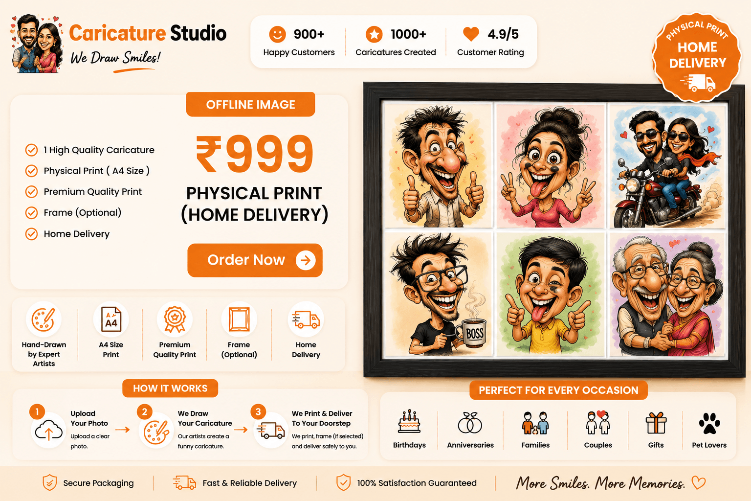 Turn Your Photo Into A Funny Caricature