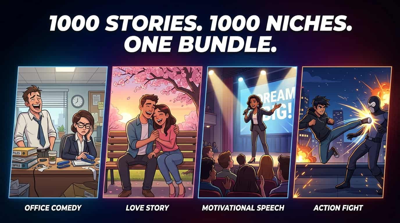 2D Animation Bundle  (1,000+ Videos)